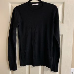 Everlane black sweater wool
